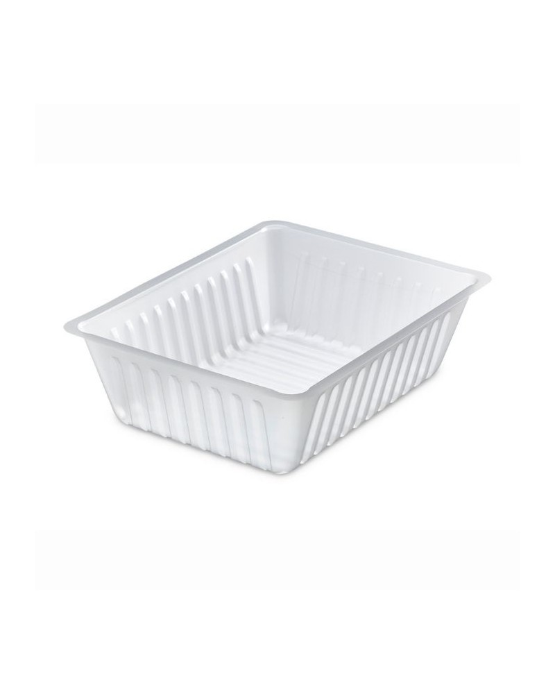 Barquette en plastique pour frite 1 kg
