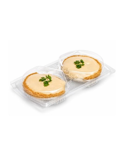 Boîte pour 2 coquilles saint jacques traiteur