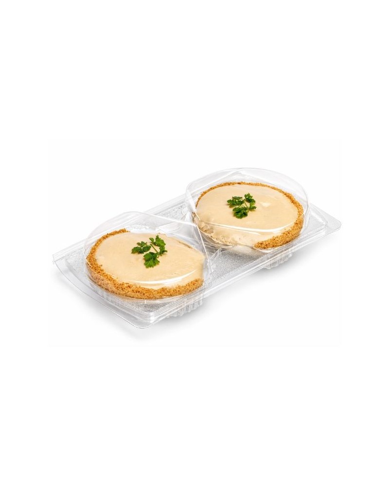 Boîte pour 2 coquilles saint jacques traiteur
