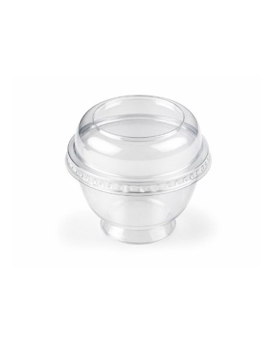 Coupe pour dessert en plastique transparent 25 pcs
