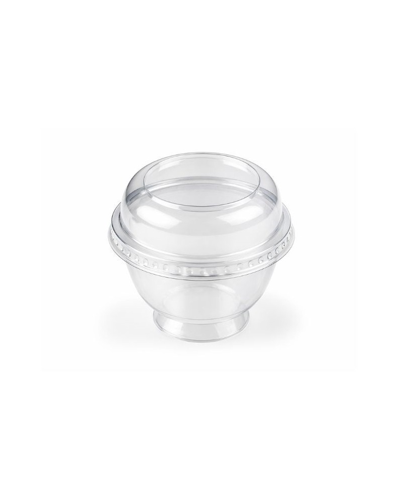 Coupe pour dessert en plastique transparent 25 pcs