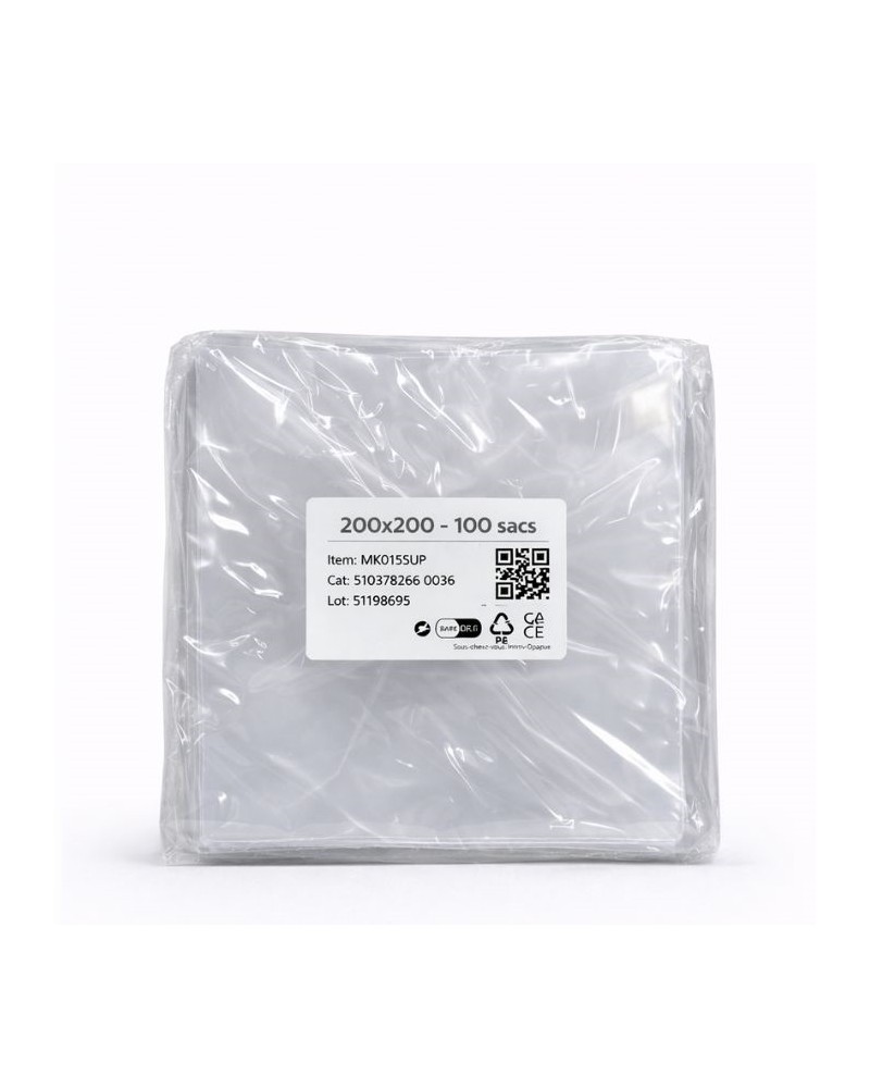 Sac sous vide lisse 200x200