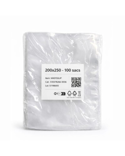 Sac sous vide lisse 200x250