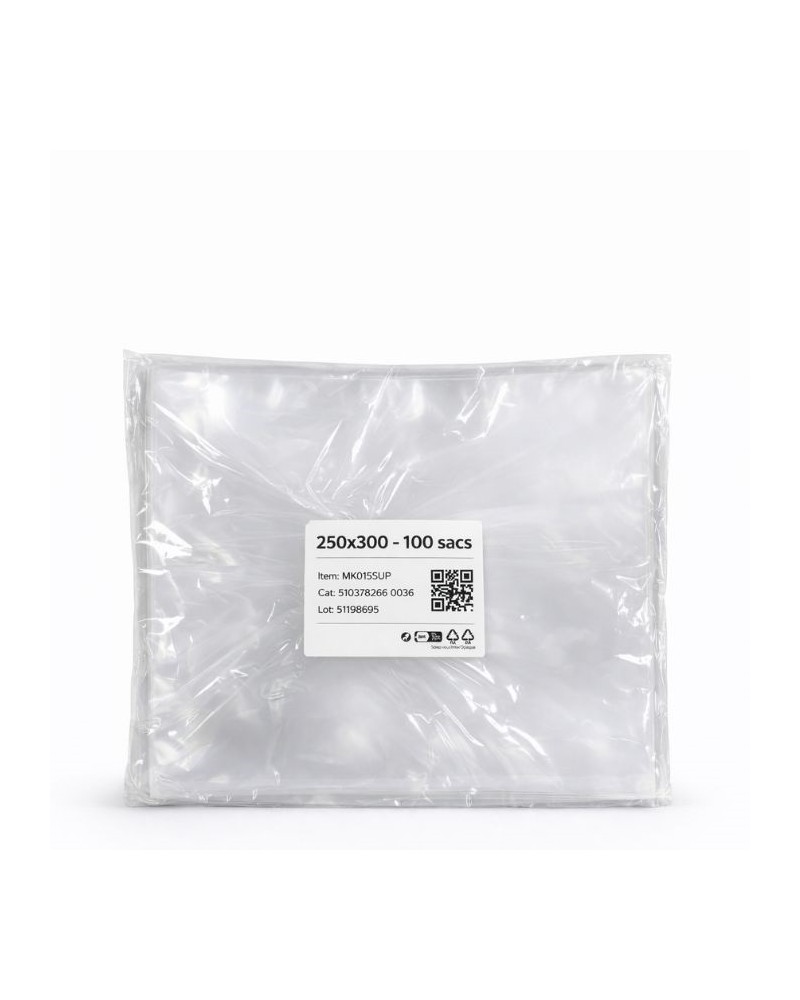 Sac sous vide lisse 250x300