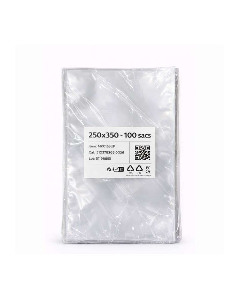 Sac sous vide lisse 250x350