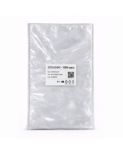 Sac sous vide 250x550