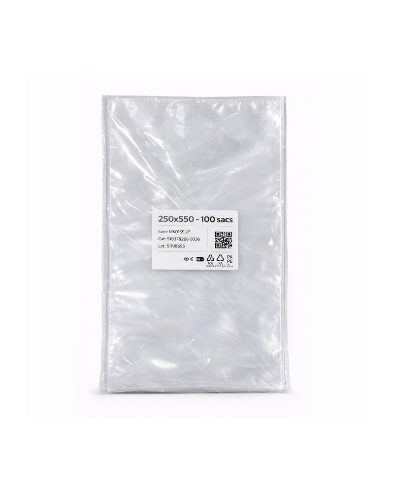 Sac sous vide 250x550