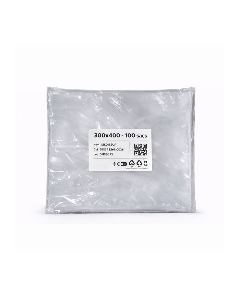 Sac sous vide lisse 300x400