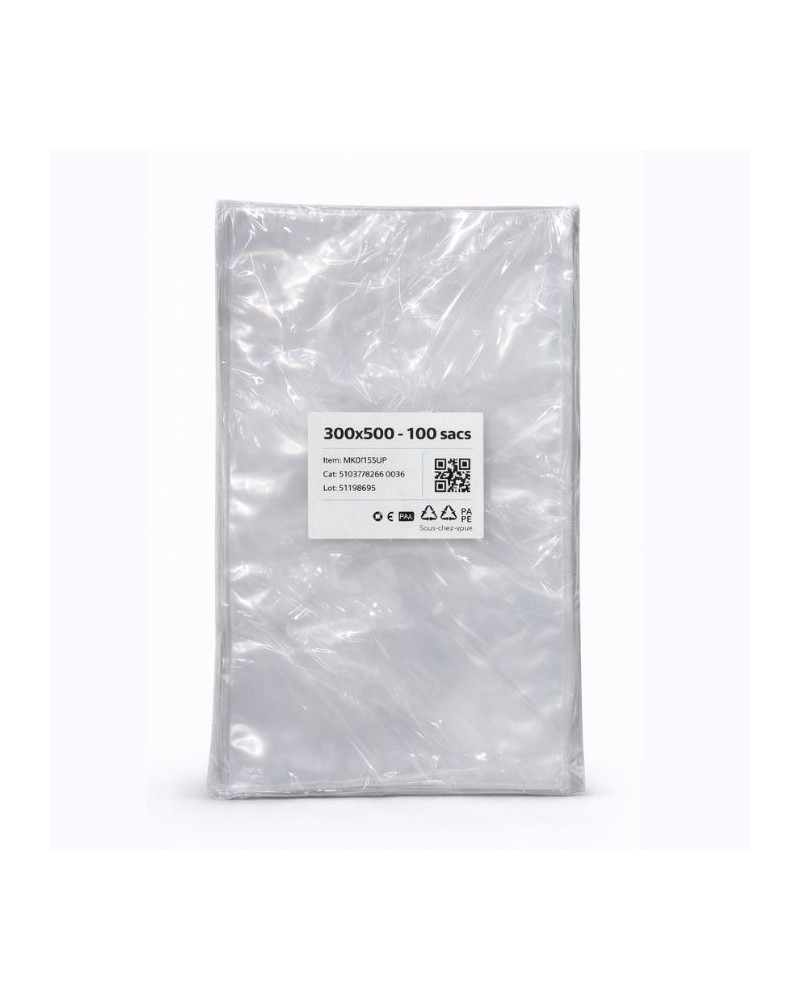 Sac sous vide lisse 300x500