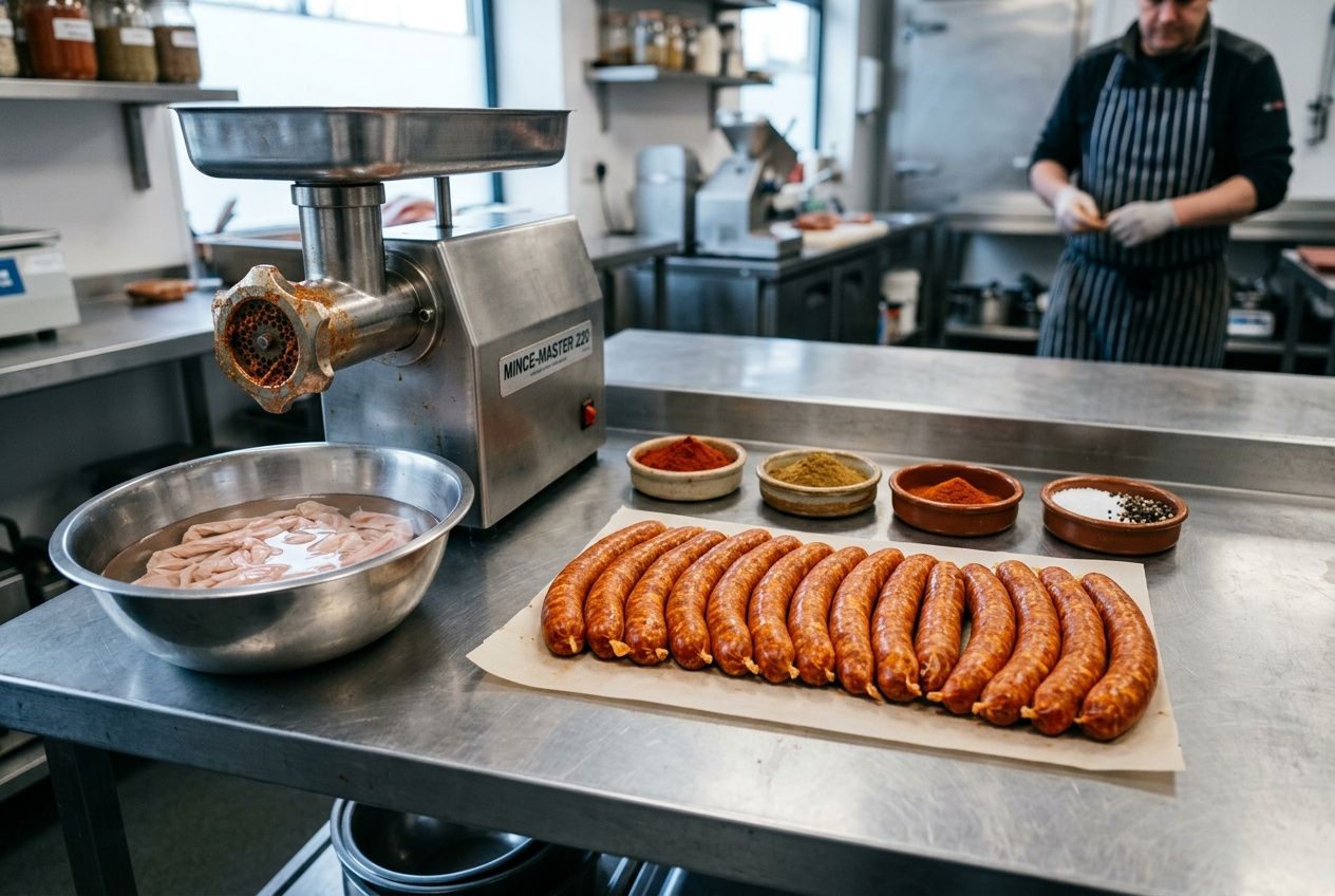Techniques de préparation merguez professionnelle